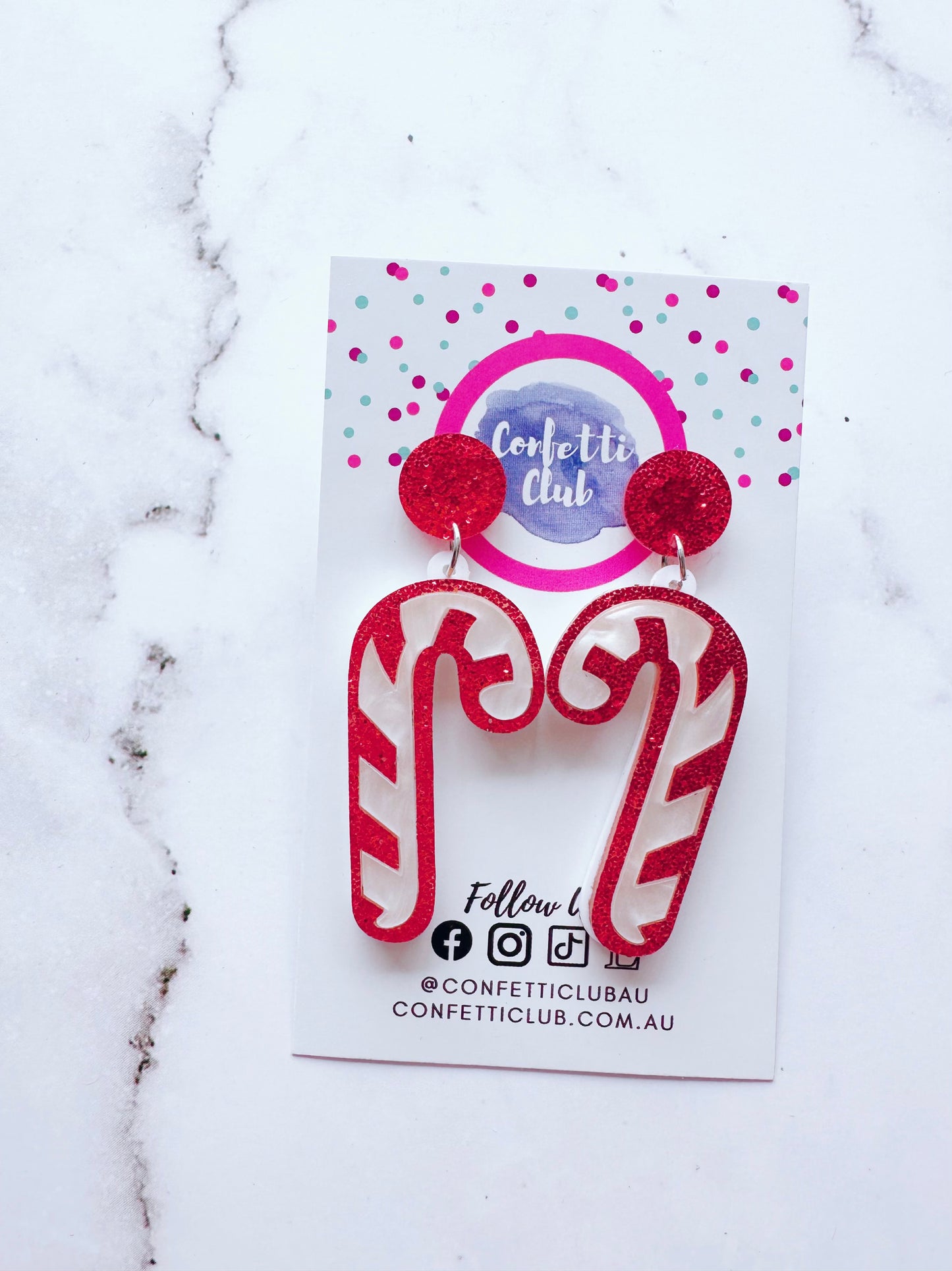 Candy Cane Dangles