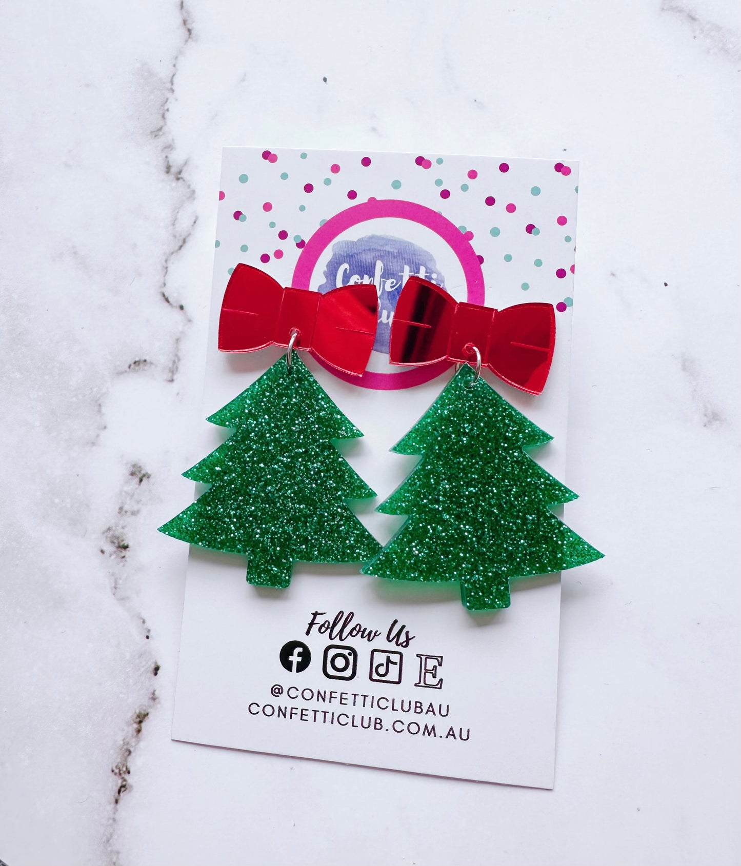 Green Trees with Bows