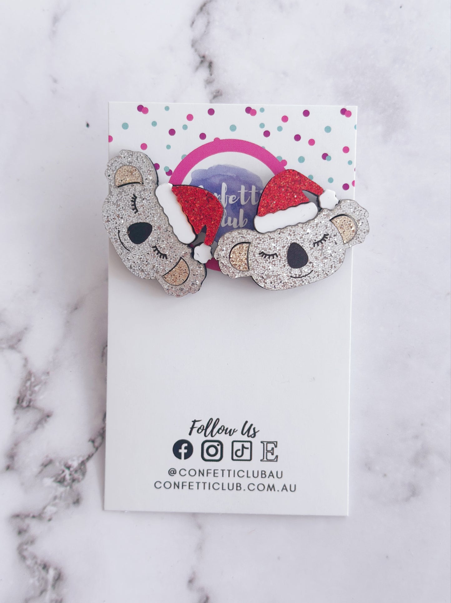 Christmas Koala Studs